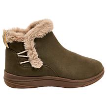 Clarks Cloudsteppers Breeze Faux Fur Ankle Bootie