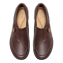 Clarks Collection Cora Teresa Leather Slip-On Shoe