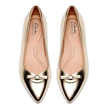 Clarks Collection Natalyn Trim Pointed Toe Flat