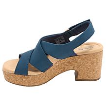 Clarks Collection Nerisa Grace Modern Casual Wedge Sandal