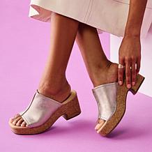 Clarks Collection Nerisa Vine Nubuck Wedge Sandal