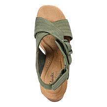 Clarks Collection Nerisa West Slingback Wedge Sandals