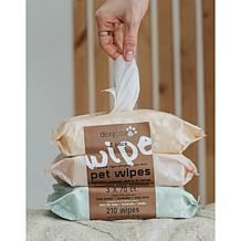 Cleansing Wipes 3-pack with Aloe, Lavender & Rose Water
