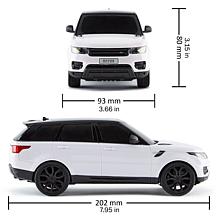 CMJ RC Cars: Range Rover - White, RC Radio SUV Vehicle
