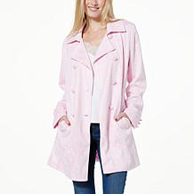 Colleen Lopez Belted Luxe Lace Trench 