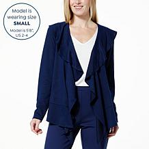 Colleen Lopez Cascading Ruffle Cardigan