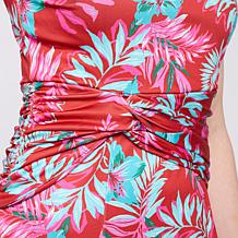 Colleen Lopez Cummerbund Knit Dress