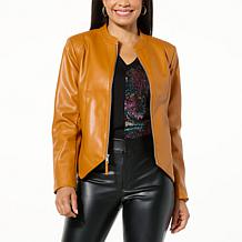 Colleen Lopez Faux Leather Jacket