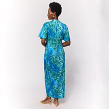 Colleen Lopez Front Drape Pullover Dress