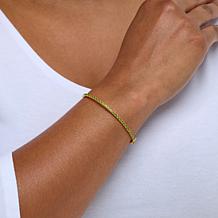 Colleen Lopez Gemstone Twist Bangle Bracelet