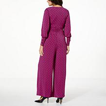 Colleen Lopez Knot Front Knit Jumpsuit