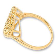 Colleen Lopez Sterling Silver 0.07ctw Diamond Heart-Shape Cluster Ring