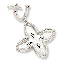 Colleen Lopez Sterling Silver 1/10ctw Diamond Pendant with Chain