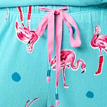 Comfort Code Brushed Ultra Knit 2-piece Top and Pant Holiday Sleep Set