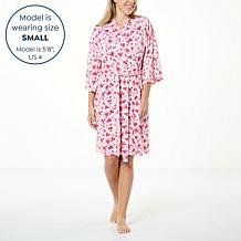 Comfort Code Brushed Ultra Knit Belted Robe