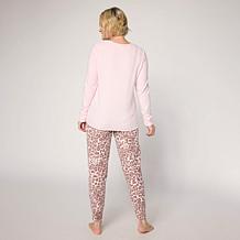 Comfort Code Cozy Fleece  2-piece Top and Jogger Sleep Set