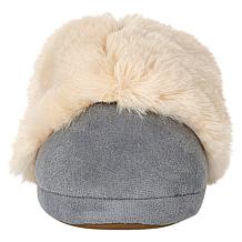 Comfort Code Microsuede Faux Fur Scuff Slipper