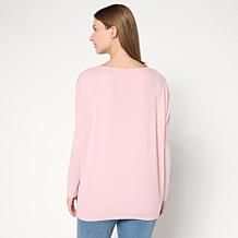 Comfort Code So Soft Sweater Knit Draped Tunic