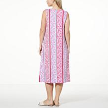 Comfort Code Stretch Jersey Knit Midi Lounge Dress