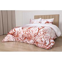 Concierge Collection 3-piece Rayon Bamboo Cotton Coastal Comforter ...