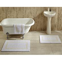 Concierge Collection Hotel Collection 2pc Bath Rug Set