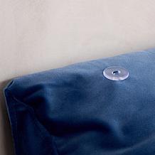 Concierge Collection Twin Headboard Pillow with 2 Neck Pillows