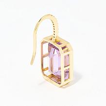 Connie Craig Caroll Octagon Leverback Earrings