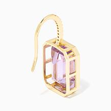 Connie Craig Caroll Octagon Leverback Earrings