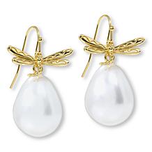 Connie Craig Carroll Jewelry Abigail Dragonfly Drop Earrings