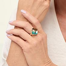 Connie Craig Carroll Jewelry Annie Gem Doublet Clover Ring