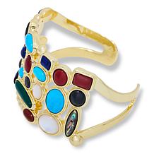 Connie Craig Carroll Jewelry Brett Multigemstone Cuff Bracelet