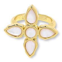 Connie Craig Carroll Jewelry Claira Shell Cross Ring