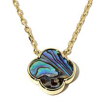 Connie Craig Carroll Jewelry Clementine 17" Reversible Drop Necklace