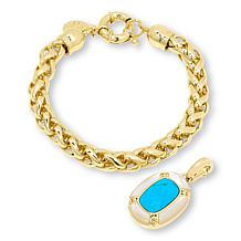 Connie Craig Carroll Jewelry Hailey Mother-of-Pearl Charm Bracelet