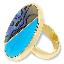 Connie Craig Carroll Jewelry Jules Double-Gem Circle Ring
