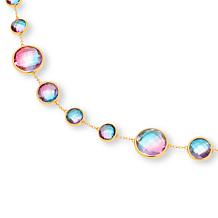 Connie Craig Carroll Jewelry Juliette Bicolor Quartz Doublet Necklace