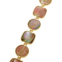 Connie Craig Carroll Jewelry Molly Abalone Station Bracelet