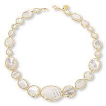 Connie Craig Carroll Jewelry Victoria Mother-of-Pearl Station Necklace