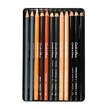 Conte Pencil Sketching Set of 12