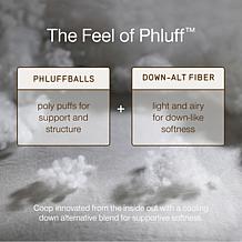 Coop Sleep Goods Essence Crescent Adjustable King Pillow 2-pack