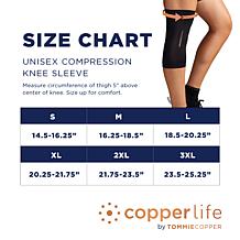 Copper Life 2-pack Infrared Knee Sleeves