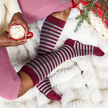 Copper Life 4-pack SnugStay Wide Knee-High Socks