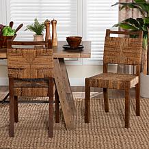 Cordoba Mahogany & Seagrass Dining Chair