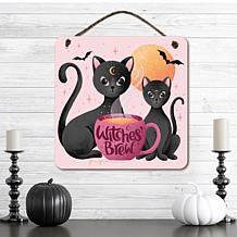 Courtside Market 12" x 12" Witches Brew Hanging Sign