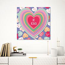 Courtside Market 12"x12" Be Kind Candy Hearts ArtBoard