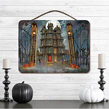 Courtside Market 12"x16" Hanging Halloween Sign