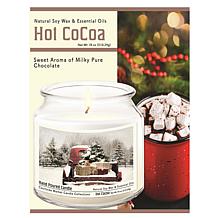 Courtside Market Candle w/ Essential Oils + Lid - Red Christmas Truck