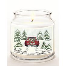 Courtside Market Candle w/ Essential Oils + Lid-Tree Farm Tradition II