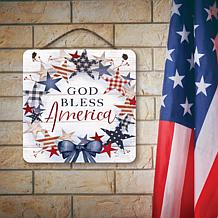 Courtside Market Celebrate 250 God Bless America 12x12" Artboard 