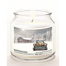 Courtside Market Christmas Pick-Up Truck Wax Candle with Silver Lid